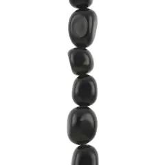 Black Jasper Potato Beads by Bead Landing&trade;