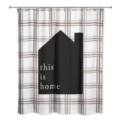 This is Home Shower Curtain