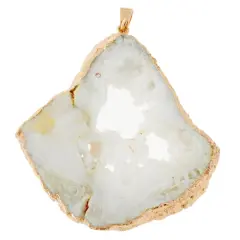 Signature Color Shop White Druzy Quartz Pendant By Bead Landing&trade;