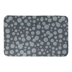 Bubbles All Over Bath Mat Navy