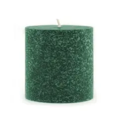Root Candles 3" x 3" Unscented Timberline&trade; Pillar Candle Dark Green