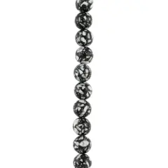 10mm Clay Round Beads by Bead Landing&trade; Black/White