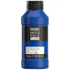 Liquitex&reg; BASICS&reg; Acrylic Fluid, 8.45oz. Phthalocyanine Blue