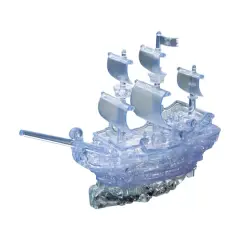 Original 3D Crystal Puzzle&trade; Pirate Ship 101 Piece Puzzle