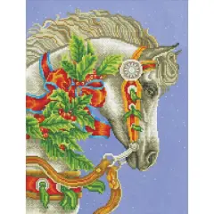 Diamond Dotz&reg; Intermediate Festive Canter Diamond Painting Kit