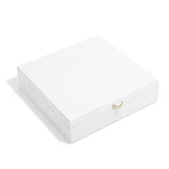 Lilarie & Co. Small Jewelry Box White