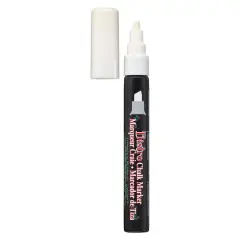 Marvy&reg; Uchida Chisel Tip Bistro Chalk Marker White