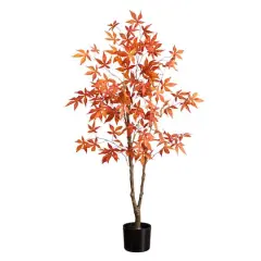 4ft. Autumn Japanese Maple Artificial Fall Tree