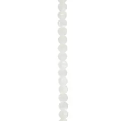 White Cracked Quartz Round Beads by Bead Landing&trade;