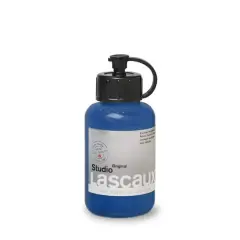 Lascaux Studio Acrylic Paint, 85mL 944 Cobalt Blue