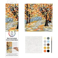 Plaid&reg; Fall Landscape Paint-By-Number Kit