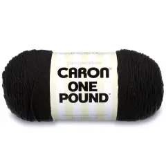 Caron&reg; One Pound&trade; Yarn Black