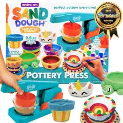 Made By Me!&reg; Sand Dough Pottery Press