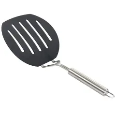 Martha Stewart Everyday Gray Nylon Slotted Pancake Turner
