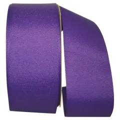 JAM Paper 2.25" Grosgrain Texture Ribbon Regal Purple