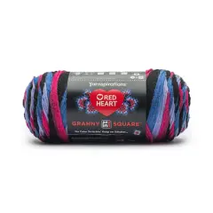 Red Heart&reg; All in One&trade; Granny Square&trade; Yarn Hyper Violet