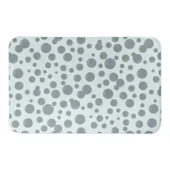 Bubbles All Over Bath Mat Green