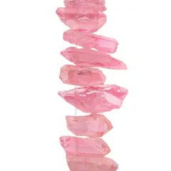 Light Pink Crystal Quartz Stick Beads by Bead Landing&trade;