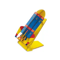 Rocket Color-In 3D Wood Puzzle by Creatology&trade;