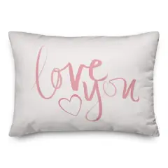 Love You Throw Pillow