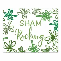 Sham Rocking 10" x 8" Tabletop Canvas