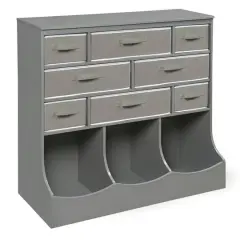 Badger Basket Gray Baskets & Bins Storage Station