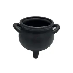 Black Ceramic Cauldron by Ashland&reg;