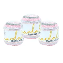 3 Pack Lion Brand&reg; Mandala&reg; Sparkle Yarn Nova