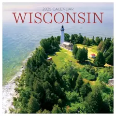 TF Publishing 2025 Wisconsin Wall Calendar