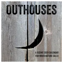 TF Publishing 2025 Outhouses Wall Calendar