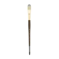 Princeton&trade; Umbria&trade; Synthetic Blend Long Handle Filbert Brush