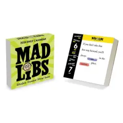 TF Publishing 2024 Mad Libs Daily Desktop Calendar
