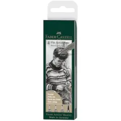 Faber-Castell&reg; Warm Gray IV Pitt Artist Pens