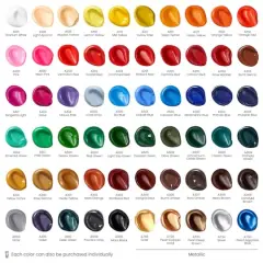 Arteza&reg; 60 Color Acrylic Paint Set