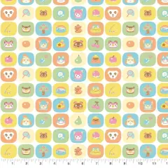Nintendo Animal Crossing Friends Cotton Fabric