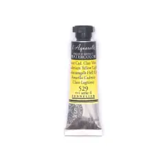 Sennelier French Artists' Watercolor, 10mL 529 Cadmium Yellow Light S4