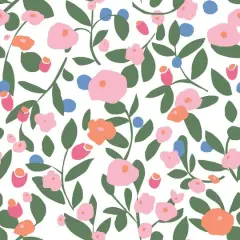 RoomMates Kensington Garden Peel & Stick Wallpaper White