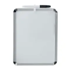 8.5" x 11" White Magnetic Dry Erase Board by B2C&reg;