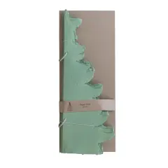 Hello Honey&reg; 18" Mint Handmade Recycled Paper Folding Tree