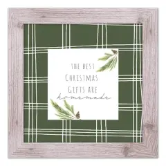 Designs Direct 16" x 16" Homemade Gifts Western White Framed Print