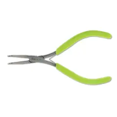 The Beadsmith&reg; Micro-Fine&trade; Bent Flat Nose Pliers