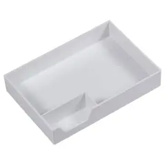JAM Paper White Stackable Office Supply Tray