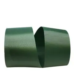 The Ribbon Roll 3" x 50yd. Grosgrain Allure Solid Ribbon Forest Green