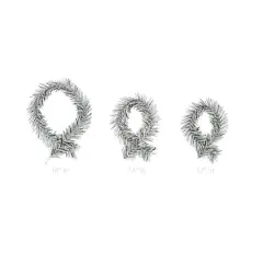 Haute Decor GarlandTies Frosted Noble Pine Assorted Ties