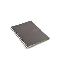 Fabriano&reg; EcoQua Stone Spiral Blank Notebook, 5.83" x 8.27"