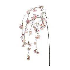 Pink Cherry Blossom Hanging Spray 