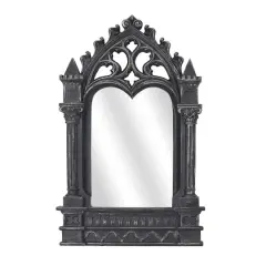10.5" Black Arch Mirror Tabletop D&eacute;cor by Ashland&reg;
