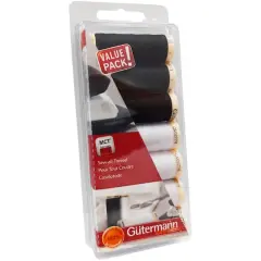 G&uuml;termann Black & White Cotton Sew-All Thread Set, 7ct.