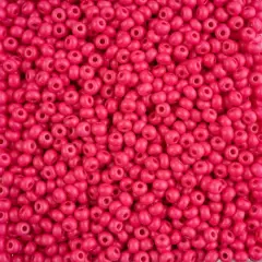 John Bead Terra Intensive 6/0 Czech Glass Seed Beads, 500g Rose Matte