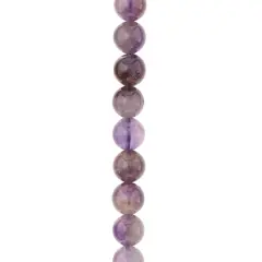 Amethyst Round Beads, 8mm by Bead Landing&trade;